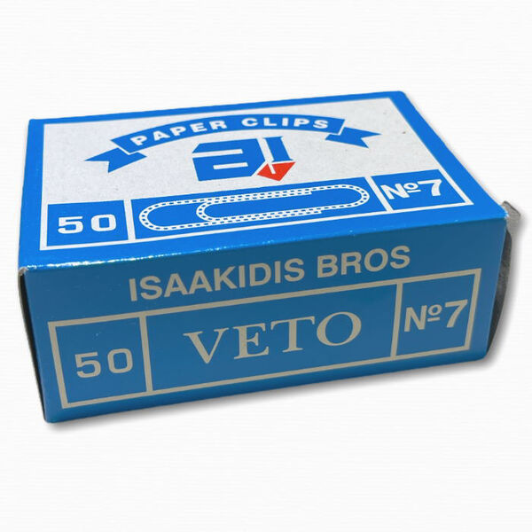 Συνδετήρες Veto Μεταλλικοί Διάφορα Μεγέθη