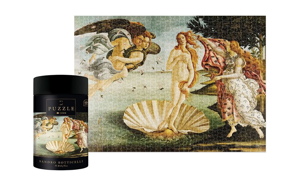 ΠΑΖΛ INTERDRUK 1000 ΚΟΜΜΑΤΙΑ ART NO5 SANDRO BOTTICELLI