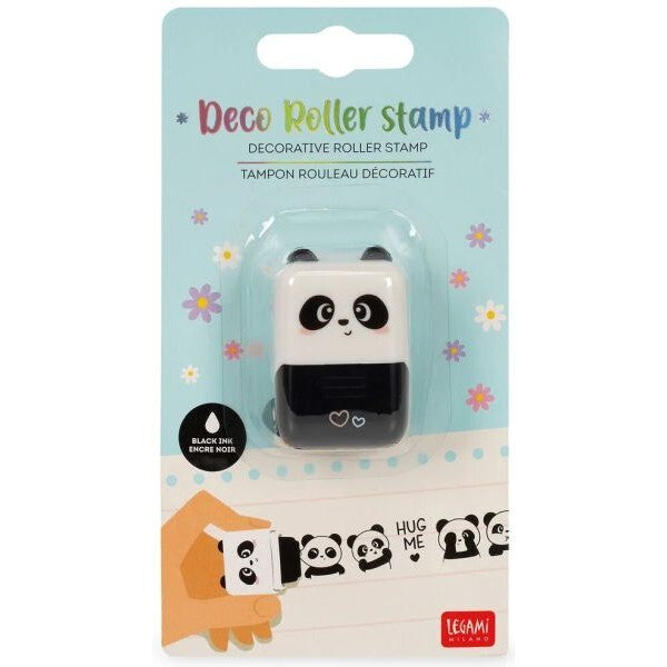 ΣΦΡΑΓΙΔΑ LEGAMI DECO ROLLER STAMP PANDA-BLACK INK ROS0002