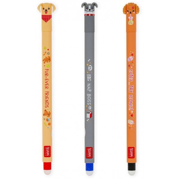 ΣΤΥΛΟ LEGAMI ERASABLE SET OF 3 FUR-EVER FRIENDS EPSET0017