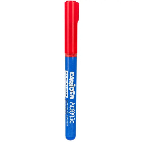 Μαρκαδόροι Ακρυλικοί Paint Marker Brush Carioca 10 Χρώματα