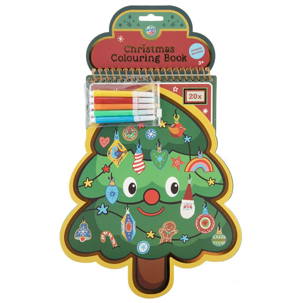 Βιβλίο με Χρωμοσελίδες Χριστουγγενιάτικο Δέντρο