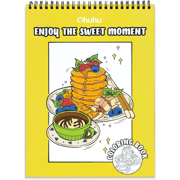 Βιβλίο Ζωγραφικής Ohuhu Enjoy the Sweet Moment