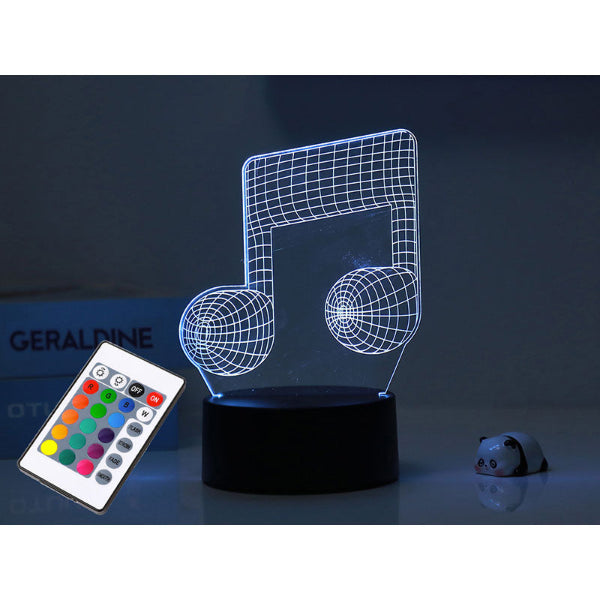 Διακοσμητική Λάμπα Led Music 10x20 cm