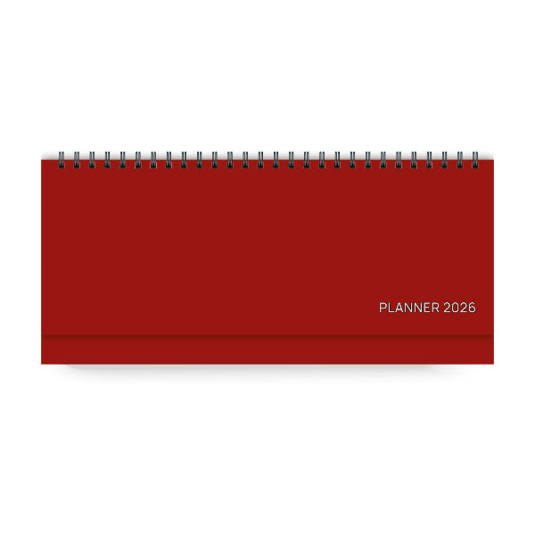 Εβδομαδιαίο Πλάνο 2026 με σπιράλ 31x14 cm.
