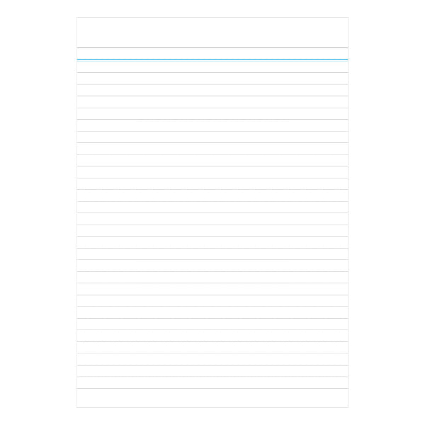 Φυλλάδες Ριγέ 21x30 100 Φύλλα