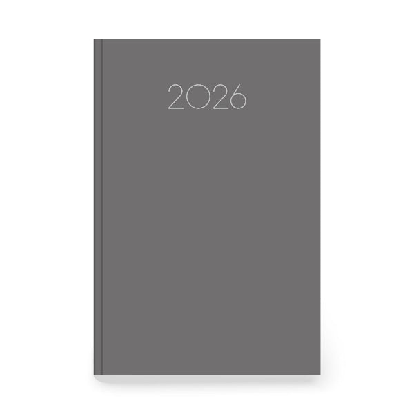 Ημερήσιο Ημερολόγιο 2026 Simple 12x17 (Διάφορα Χρώματα)