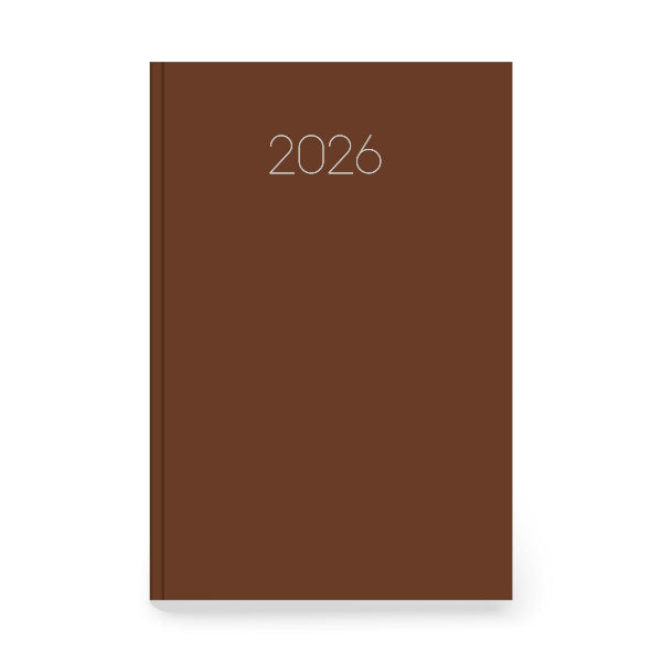 Ημερήσιο Ημερολόγιο 2026 Simple 12x17 (Διάφορα Χρώματα)