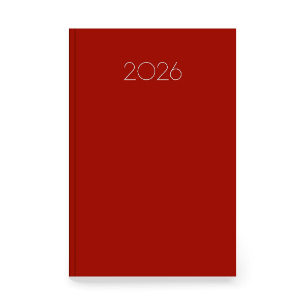 Ημερήσιο Ημερολόγιο 2026 Simple 12x17 (Διάφορα Χρώματα)