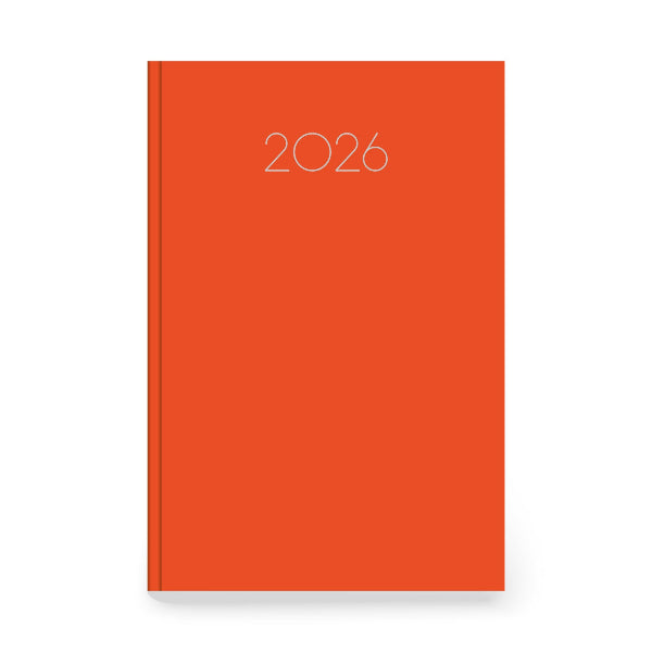 Ημερήσιο Ημερολόγιο 2026 Simple 12x17 (Διάφορα Χρώματα)