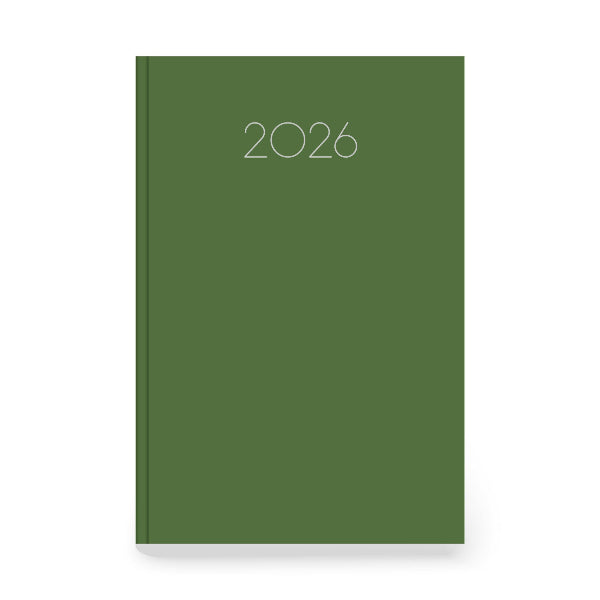 Ημερήσιο Ημερολόγιο 2026 Simple 12x17 (Διάφορα Χρώματα)