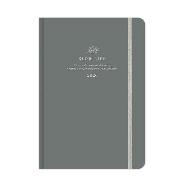 Εβδομαδιαίο Ημερολόγιο 2026 Slow Life 17x25 (Διάφορα Χρώματα)