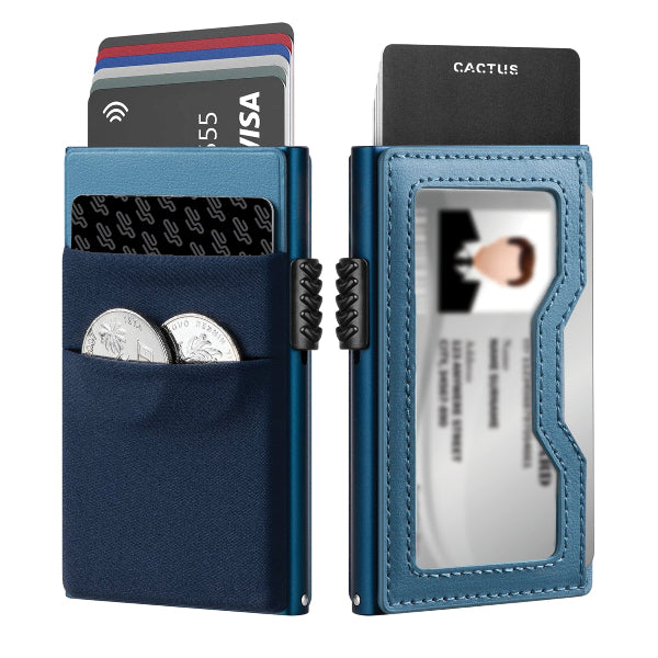 Καρτοθήκη Μεταλλική Διπλή RFID Διάφορα Χρώματα