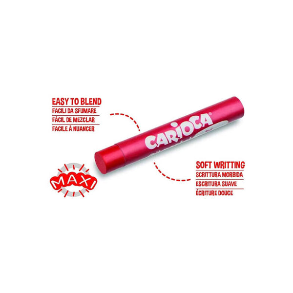 Λαδοπαστέλ Carioca Super Soft Oil Pastels 24 Χρωμάτων