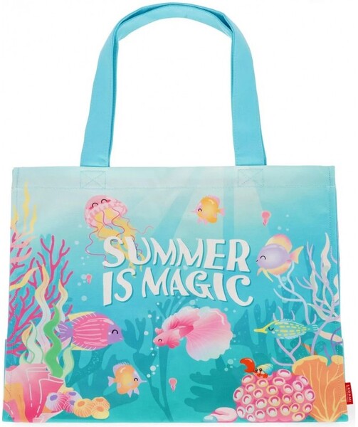 ΤΣΑΝΤΑ ΘΑΛΑΣΣΗΣ LEGAMI-BEACH BAG SUMMER IS MAGIC