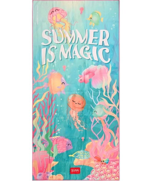 ΠΕΤΣΕΤΑ ΘΑΛΑΣΣΗΣ LEGAMI-BEACH TOWEL SUMMER IS MAGIC