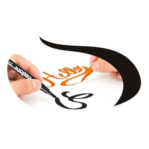 Μαρκαδόροι Ζωγραφικής Carioca Super Brush 10 Τεμ.