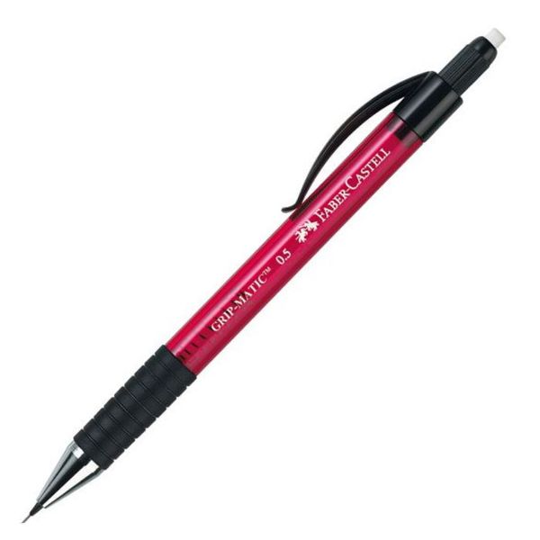 Μηχανικό Μολύβι 0.5mm με Γόμα Faber-Castell Gripmatic