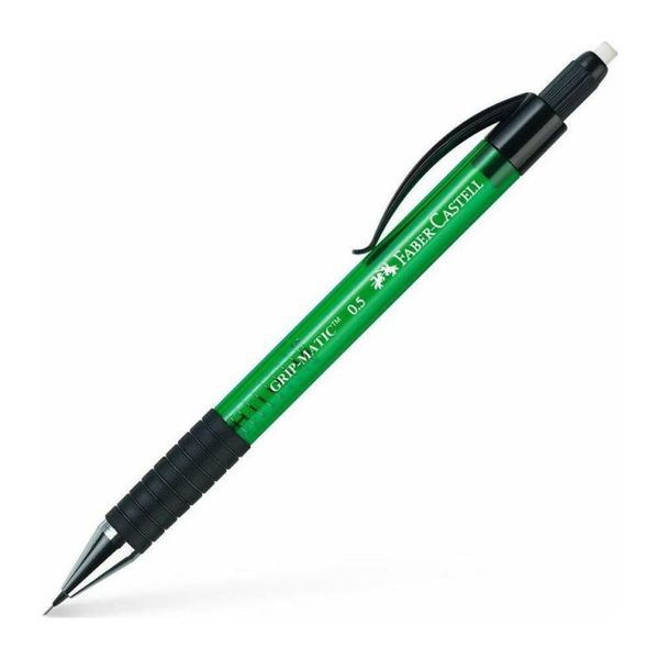 Μηχανικό Μολύβι 0.5mm με Γόμα Faber-Castell Gripmatic