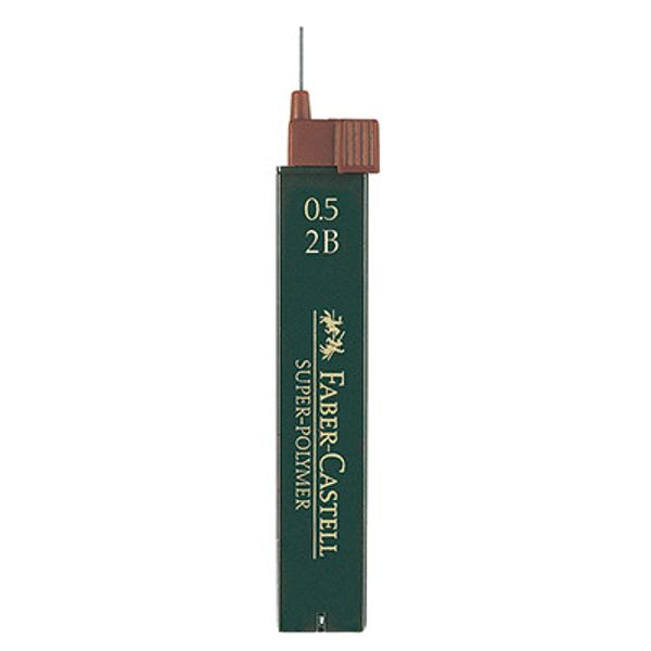Μύτες μολυβιών Faber Castell 0.5mm 2B