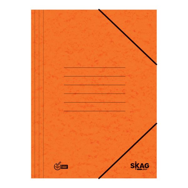Ντοσιέ με λάστιχο Πρεσπάν Skag 25x35 cm Διάφορα Χρώματα