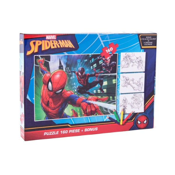 Παζλ Spiderman με ξυλομπογίες