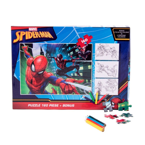 Παζλ Spiderman με ξυλομπογίες