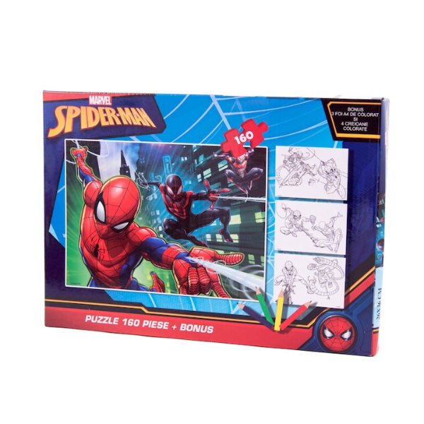 Παζλ Spiderman με ξυλομπογίες