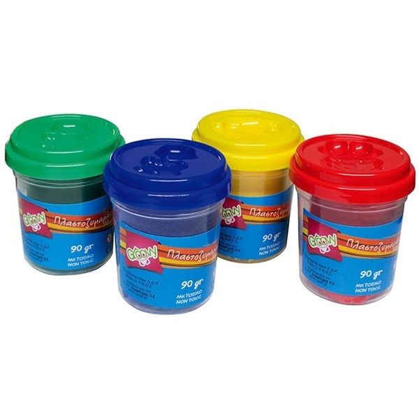 Πλαστοζυμαράκι Groovy 4 Χρώματα 60gr.