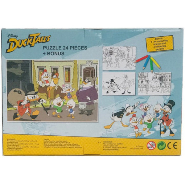 Παζλ Disney Duck Tales με ξυλομπογίες
