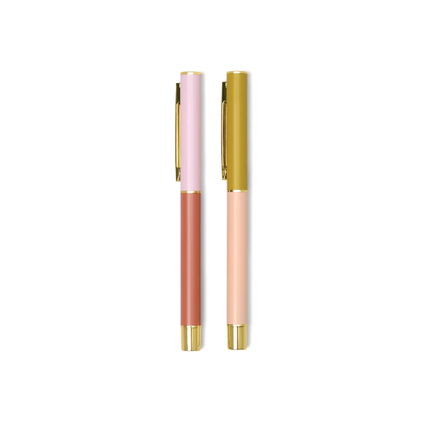 Σετ 2 Colorblock Στυλών Rosewood - Blush