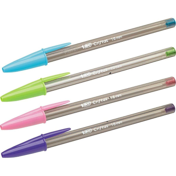 Στυλό Bic Cristal 1.6mm (Διάφορα Χρώματα)