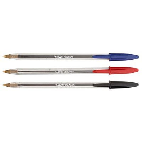 Στυλό Bic cristal medium original 3 χρώματα