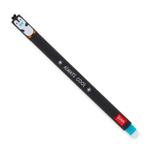 Στυλό Legami Erasable penguin 0.7 με Τιρκουάζ Μελάνι