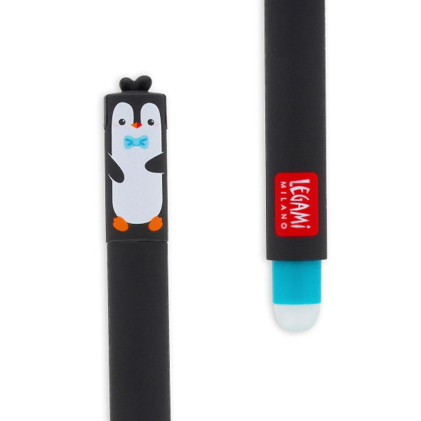 Στυλό Legami Erasable penguin 0.7 με Τιρκουάζ Μελάνι