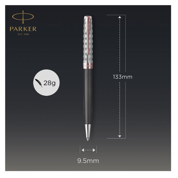 Στυλό Parker Sonnet Premium Metal Grey PGT Ballpen