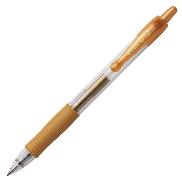 Στυλό Pilot Metallic G-2 Χρυσό 0.7