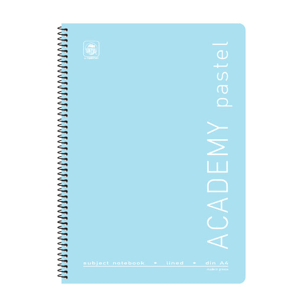 Τετράδιο Σπιράλ Α4 Academy Pastel 4 Θεμάτων
