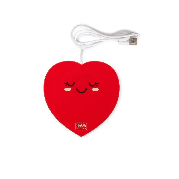 Θερμαινόμενη Βάση Κούπας Heart Legami με usb