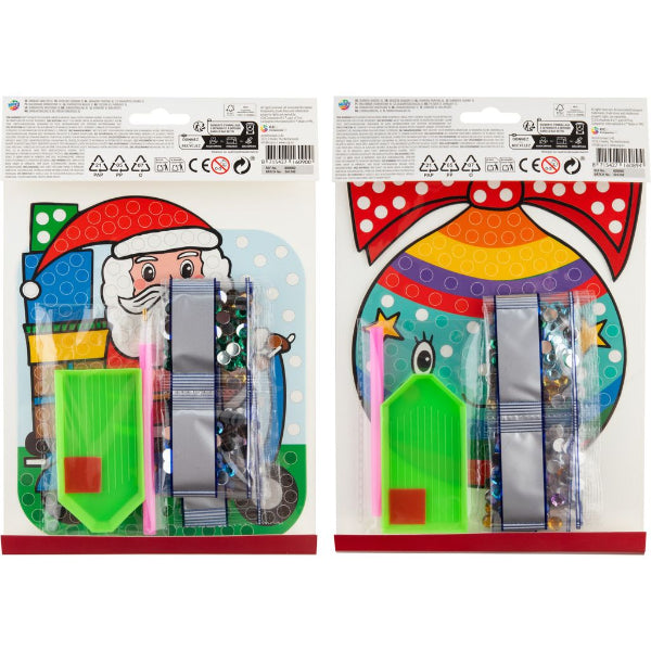 Χριστουγεννιάτικο Diamond Painting Α5 σε 2 Σχέδια