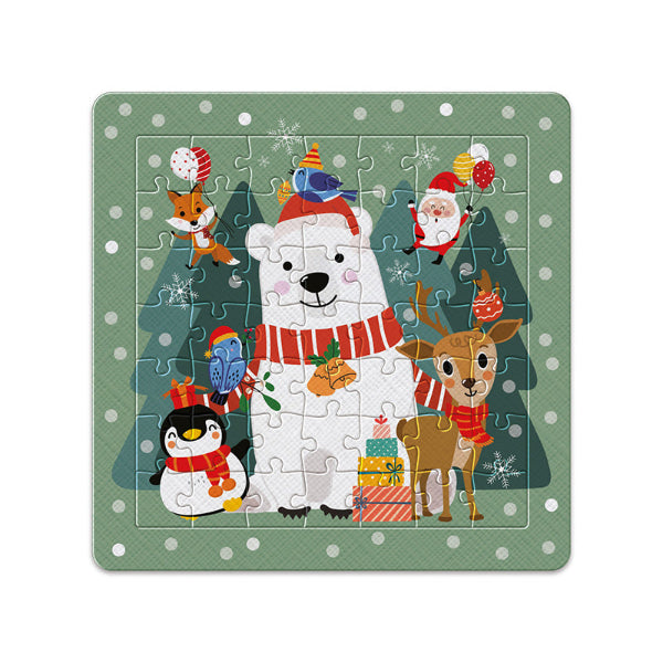 Χριστουγεννιάτικο Παζλ 49 Κομμάτια Xmas Frame Christmas Time