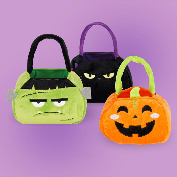 Υφασμάτινη Τσάντα Halloween Kitty Witch Trick or Treat