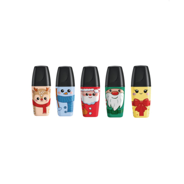 ΜΑΡΚΑΔΟΡΟΙ ΦΩΣΦΟΡΟΥΧΟΙ STABILO BOSS 07/05-32-10 MINI FROSTY FRIEND 5τεμ.