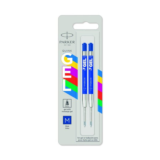 ΑΝΤΑΛΛΑΚΤΙΚΑ PARKER B/P MEDIUM GEL ΜΠΛΕ ΣΕΤ 2ΤΕΜ