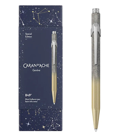 Στυλό Caran D'Ache 849 Cosmic Limited Χρυσό σε Κασετίνα Δώρου