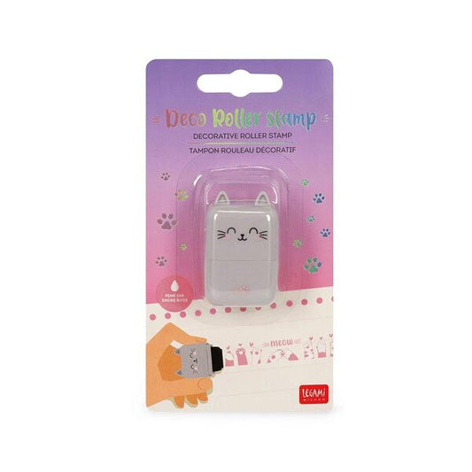 ΣΦΡΑΓΙΔΑ LEGAMI DECO ROLLER STAMP KITTY-PINK INK ROS0003