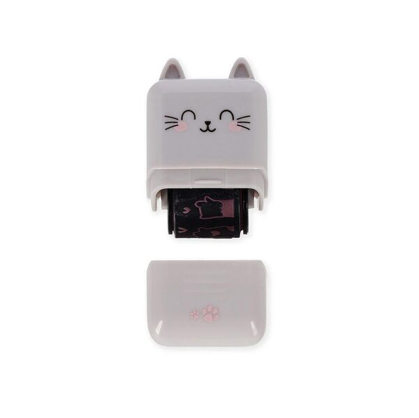 ΣΦΡΑΓΙΔΑ LEGAMI DECO ROLLER STAMP KITTY-PINK INK ROS0003