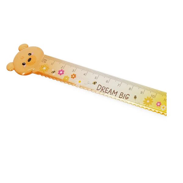 ΥΠΟΔΕΚΑΜΕΤΡΟ LEGAMI RULER TEDDY BEAR 15cm RUCAT0003
