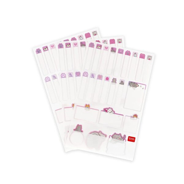 ΕΤΙΚΕΤΕΣ LEGAMI SET OF 3 STICKER SHEET KITTY (66 ΕΤΙΚΕΤΕΣ) STK0001