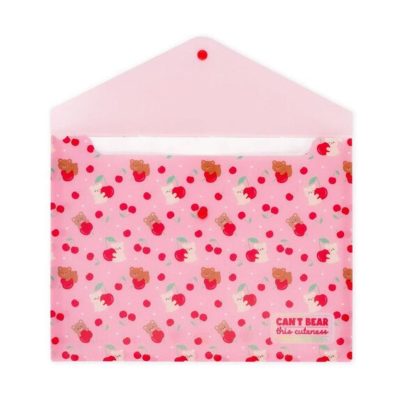 ΦΑΚΕΛΟΣ ΚΟΥΜΠΙ A4 LEGAMI TEDDY CHERRY PFB0004